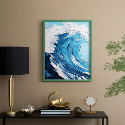 NAUTICAL Series Lxxxix, reproduction encadrée - bois massif