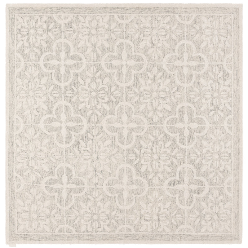 Lauren Ralph Lauren Hand Tufted Wool & Cotton Damask Rug, Rectangle 2'6" x 4'