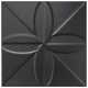 Triplex Series 8" x 8" Ceramic Patterned Wall Tile