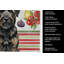Brindle Bouvier des Flandres Vegetables Kitchen Towel-322069526