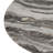 Modern Neutral 13" Ceramic Marble Riser 2tone Platter Serving Tray - 13" x 13" x 3.5"