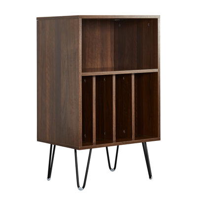 Arkrocket Statio Audio Rack (Dart Walnut) by George Oliver