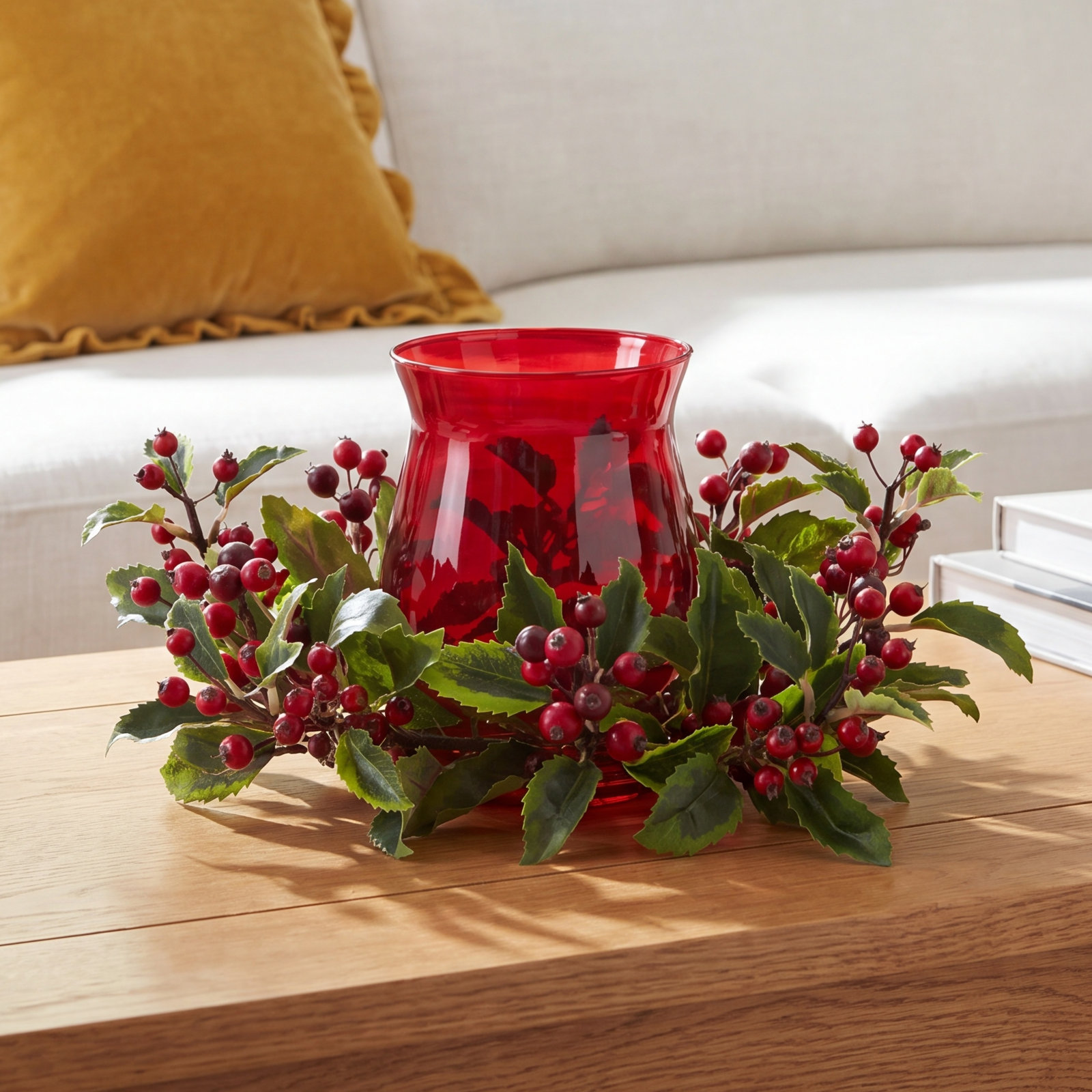 Berry Candelabrum Arrangement in Free-Standing