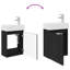 Single Bathroom Vanity with Ceramic Basin-112525089