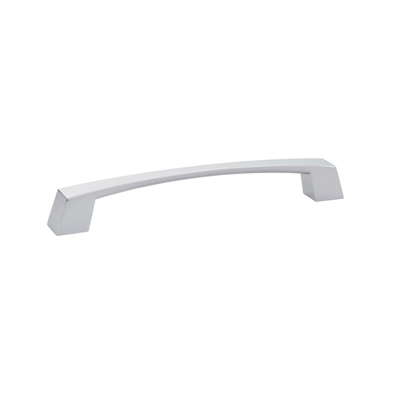 Poignée arche Sweep, 4", Chrome poli