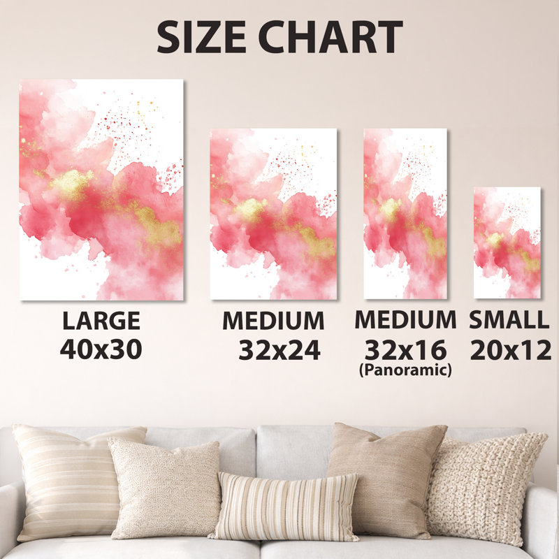 Soft Blush Radiance - Décoration murale abstraite en métal, impression moderne sur métal, L 12 po x H 20 po