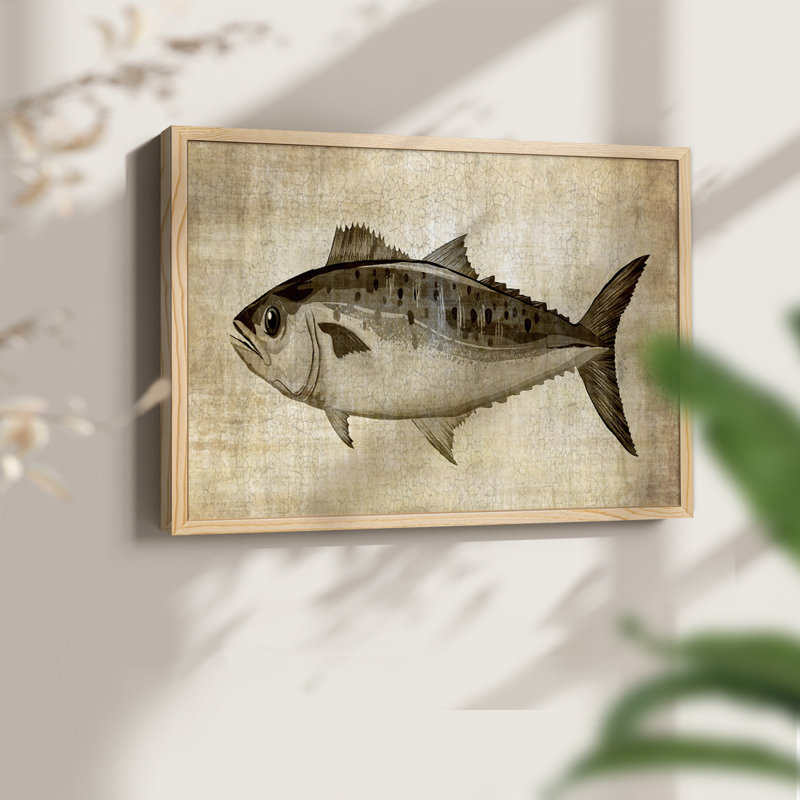 «Big Catch II», reproduction encadrée, H 8 po x l 10 po, Naturel