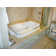 Baignoire tourbillon encastrable 74 po x 48 po Designer Atlandia