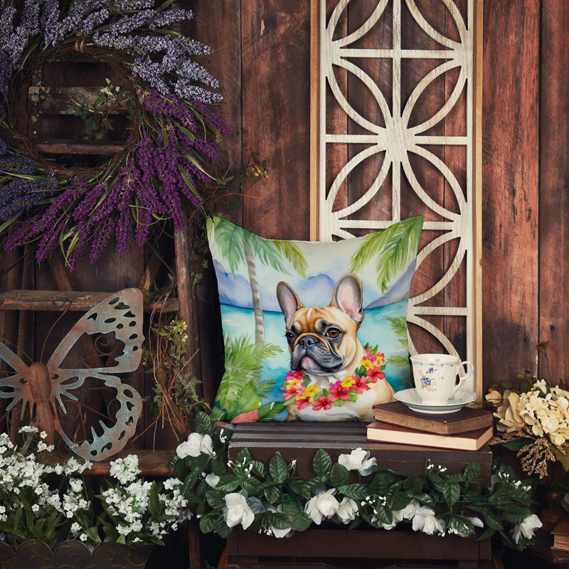 Coussin décoratif intérieur / extérieur Autre / Sans motif, H 14 po x l 14 po