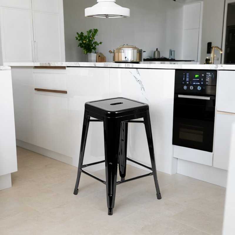 Tabouret Pomeroy, Noir