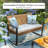 Armantine Darb Stylish 4-Person Wicker Patio Set-1913284879-1913284872
