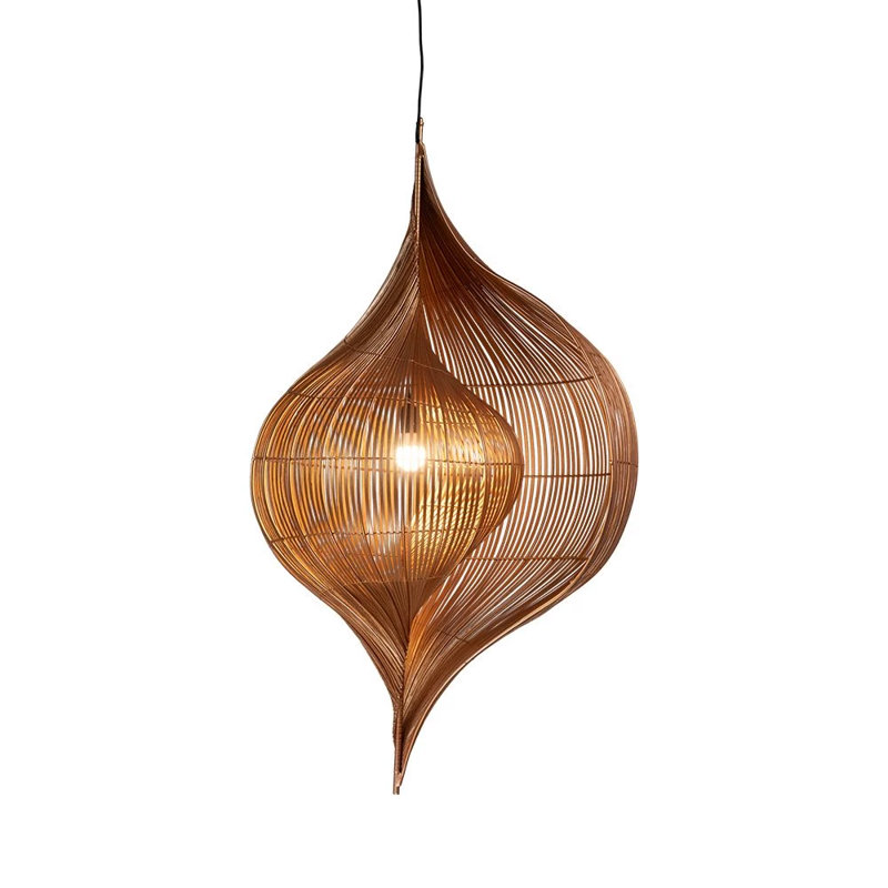 Conch 1 - Light Pendant, 55" H x 33.5" W x 29.5" D, Copper