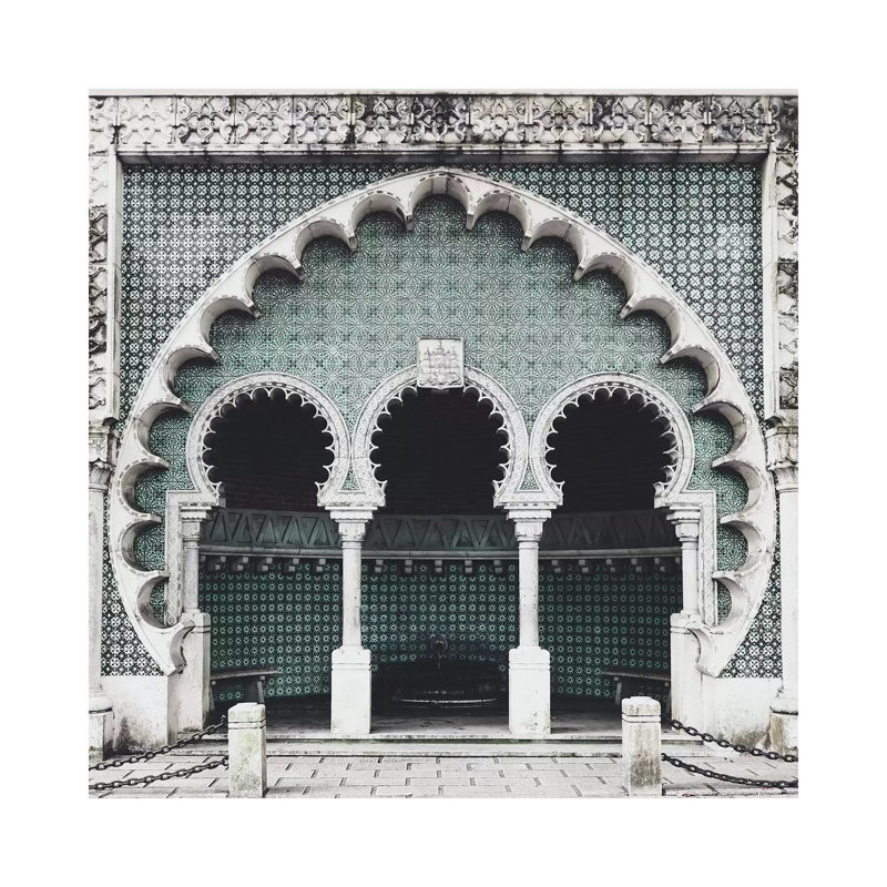 Mourisca 1 Piece Wall Art on Canvas, 30.48 cm H x 30.48 cm W, Wrapped Canvas