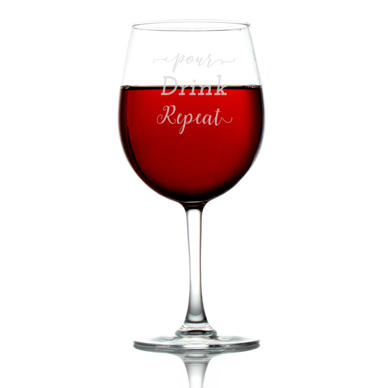 Brian 18oz. Handmade Wine Glass Set