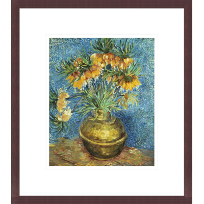 Couronne impériale fritillaires dans un vase en cuivre par Vincent van Gogh