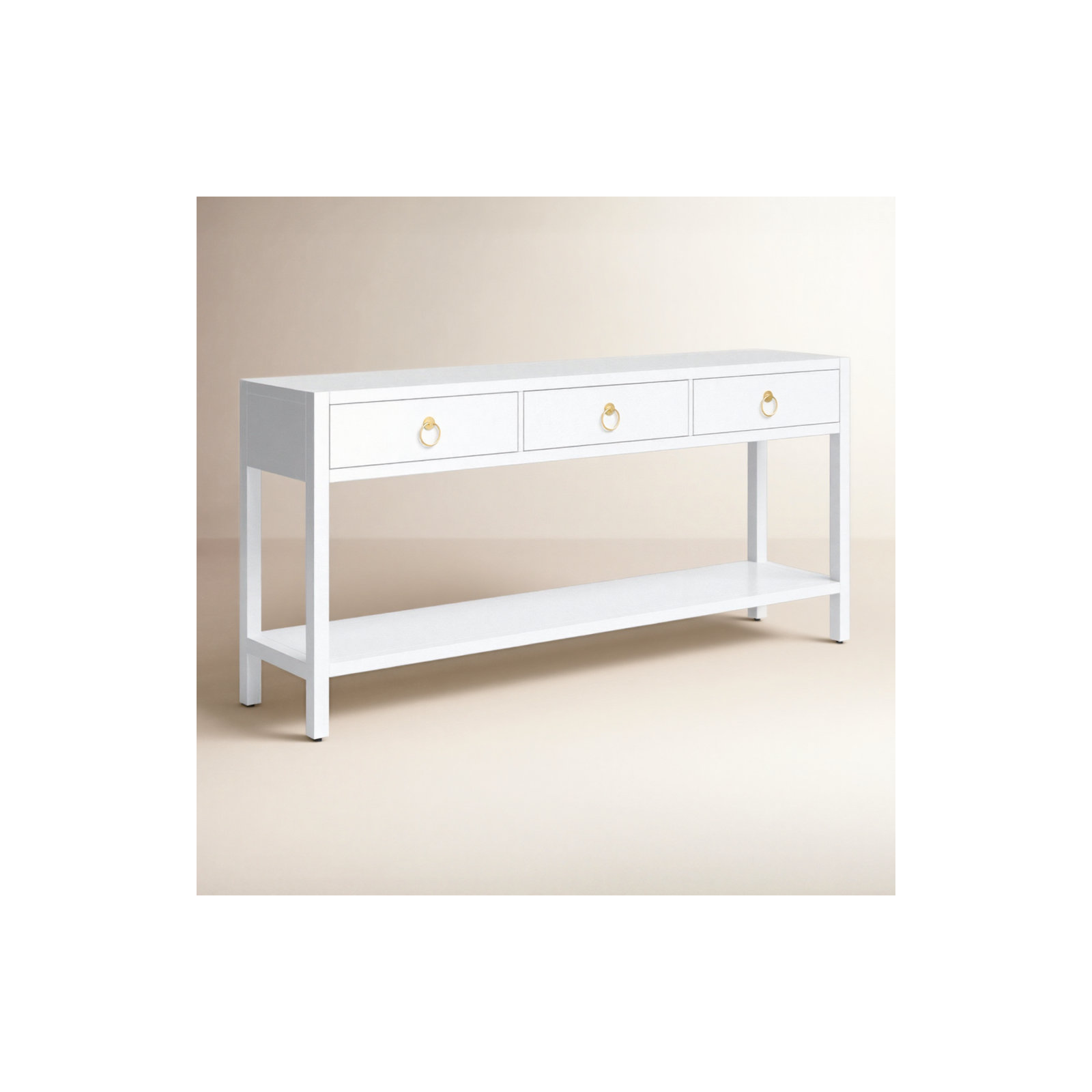 Elin 65'' Console Table, White