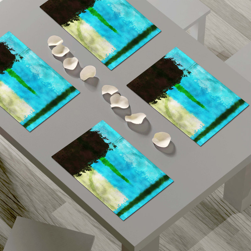 Polyester Abstract Placemat