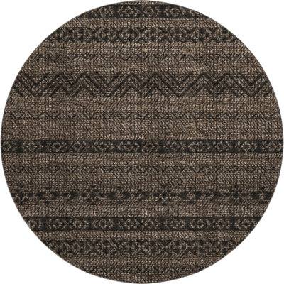 Premium Machine Washable Prisco Chocolate Rug