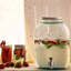 Ginnia 3,3 gallons Distributeur de boissons en verre recyclé Authentic-533768898