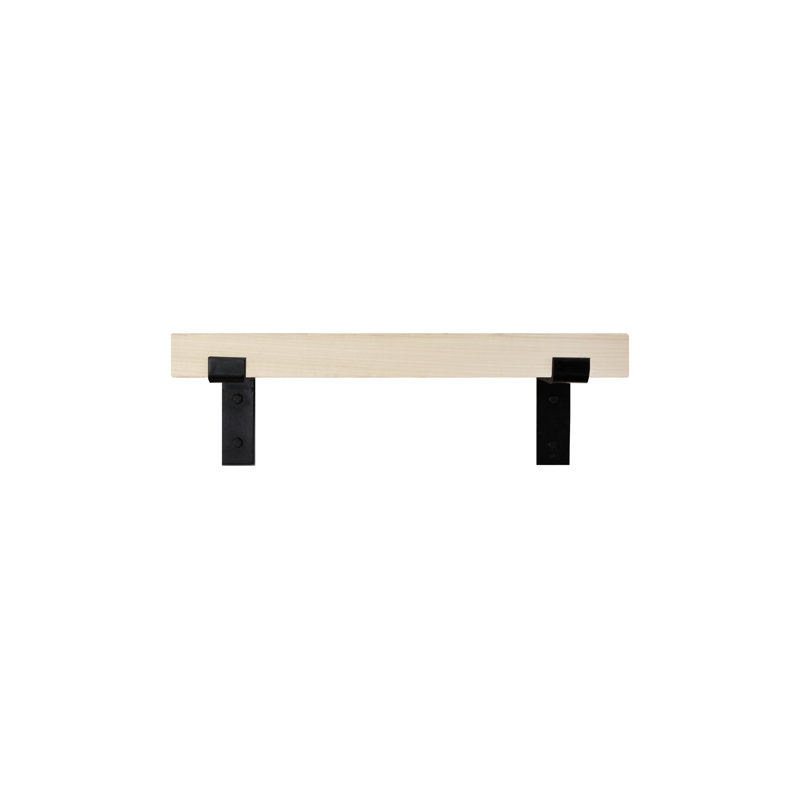 Rayne Record Display Shelves, Raw, 13x3x2