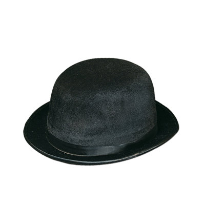 Black Vel-Felt Derby - Pack of 12