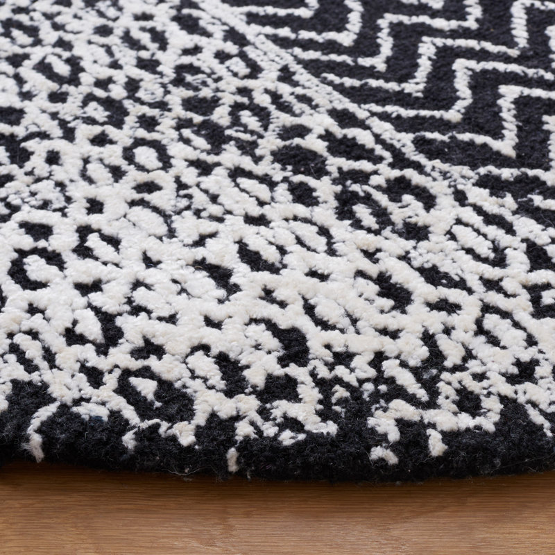 Tapis en viscose / laine touffeté à la main Glamour, Rectangle 8 pi x 10 pi