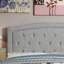 Lit tapissier rembourré avec tête de lit à hauteur ajustable-1230486131-1230486124