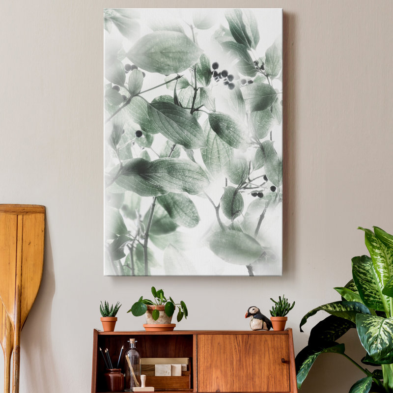 Berry Blush II - impression sur toile tendue, H 12 po x l 8 po x P 1 po