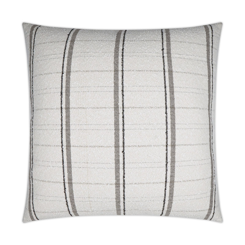 Wooly Bully Pillow Cover & Insert, Snow, Square 24"