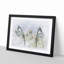 Two Butterflies upon Yellow Flowers Sketch - Picture Frame Graphic Art Print-56874886-56874887