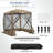 6FTx6FT Screen Room with Mosquito Netting, Hub Tent Instant Screened Canopy with Carrying Bag and Ground Stakes-105122750
