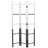 Netherland 49.75'' W x 70.88'' H 3 - Panel Wood Folding Room Divider