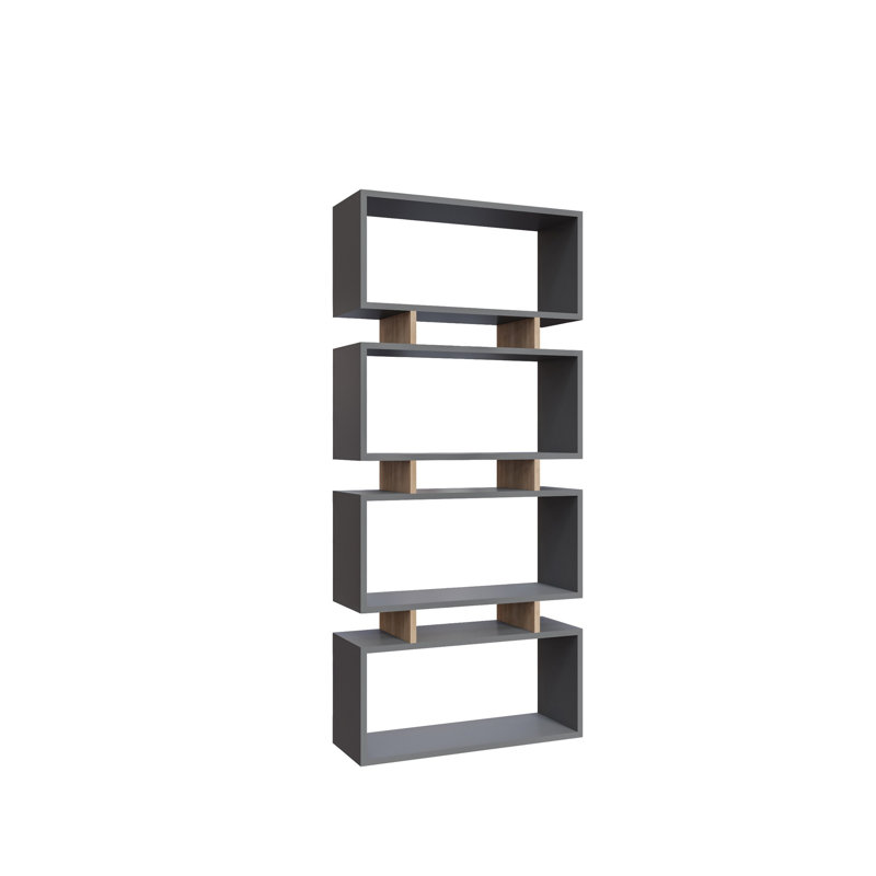 Bookshelf, Anthracite;Oak
