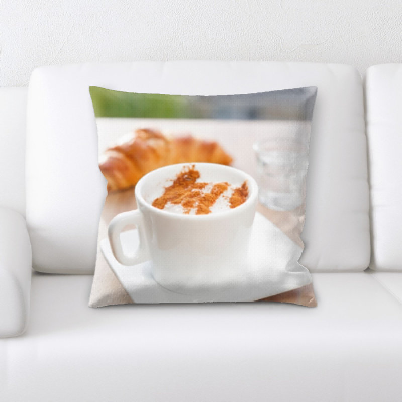 Microsuede Throw Pillow