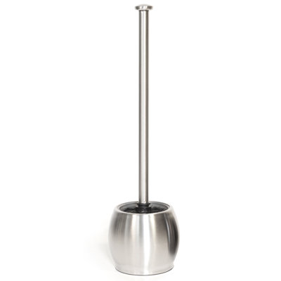 Ebern Designs Jenelle Metal Toilet Brush And Holder