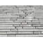 11 in. x 12 in. Linear Polished Marble Tile