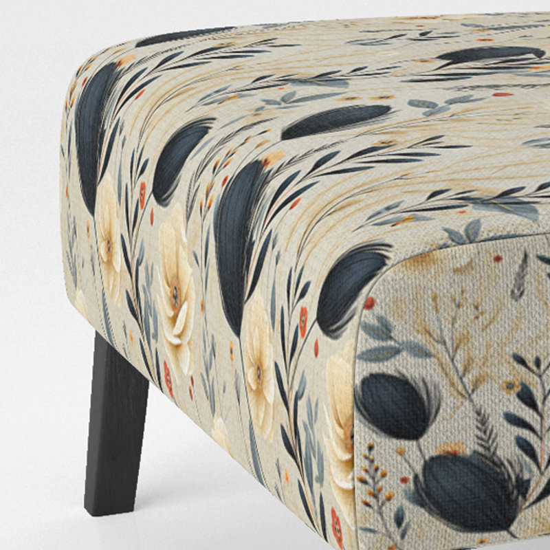 Fauteuil de chambre rembourré Nomadic Elegance