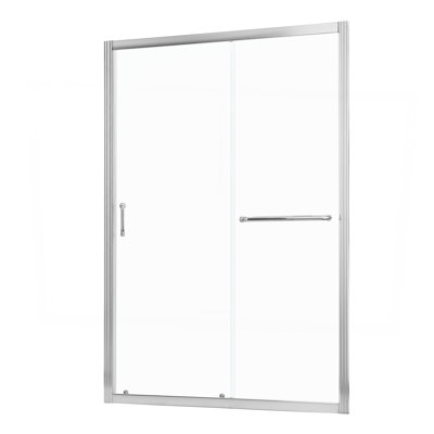 Shower Door 60" W X 72"H Single Sliding Bypass Shower Enclosure