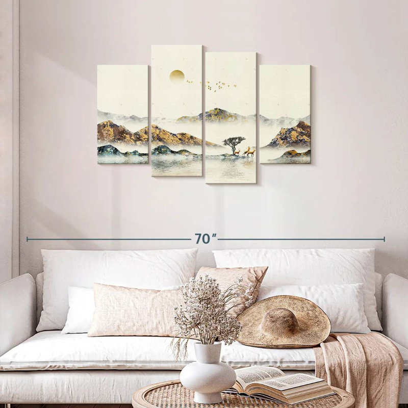 Alvord Gold Mountain, 27" H x 43" W