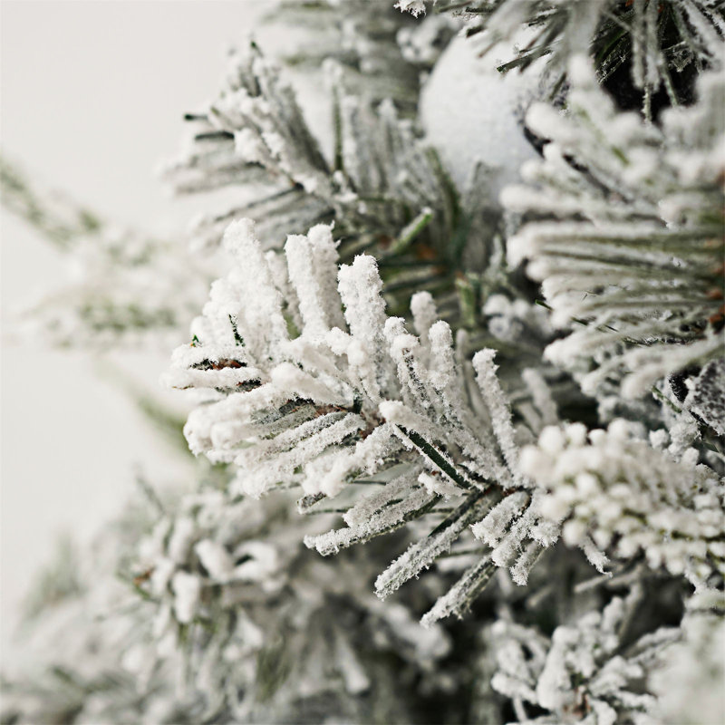 Ensemble de 2 sapins de Noël lumineux
