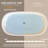 55" Freestanding Soaking Acrylic Bathtub-104907273