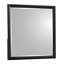 Miroir Houston de style traditionnel en bois de noyer