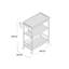 Avenal Metal Bar Cart