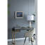 Art mural rectangulaire 19,5 "x 15,5" avec cadre, décoration pour le bureau de la chambre à coucher du salon