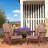 Outdoor Oversize Wooden Folding Adirondack Chair - Pre - Assembled For Poolside And Garden Spaces-716562759