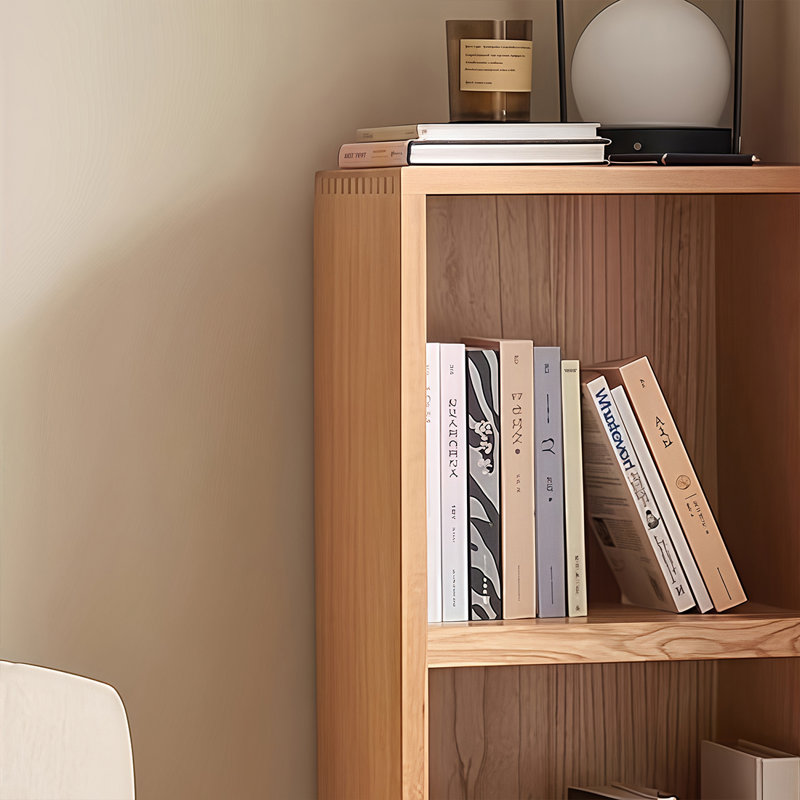 Une bibliothèque simple et durable, Brun, (4 tablettes) H 61 po x l 40,4 po x P 12,5 po