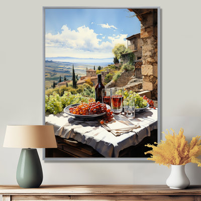 Vineyard Rendezvous In Rioja II - Vineyard Wall Art