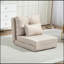 Chaise d'appoint polyvalente capitonnée avec des pieds robustes pour diverses pièces