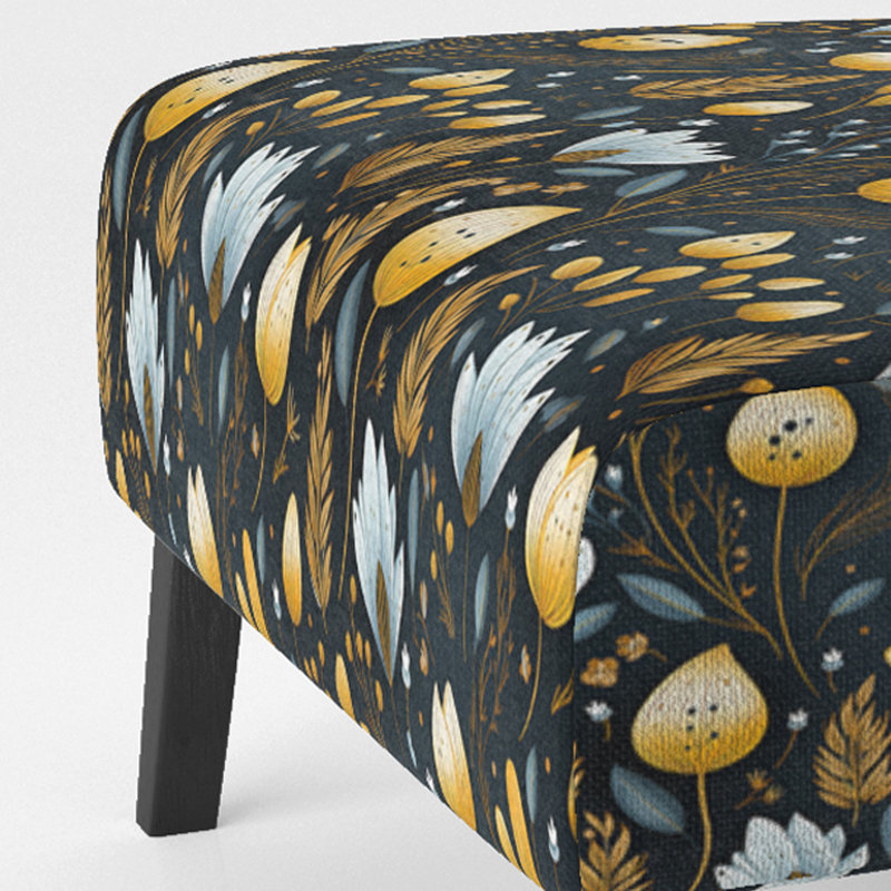 Fauteuil de chambre rembourré Nostalgia
