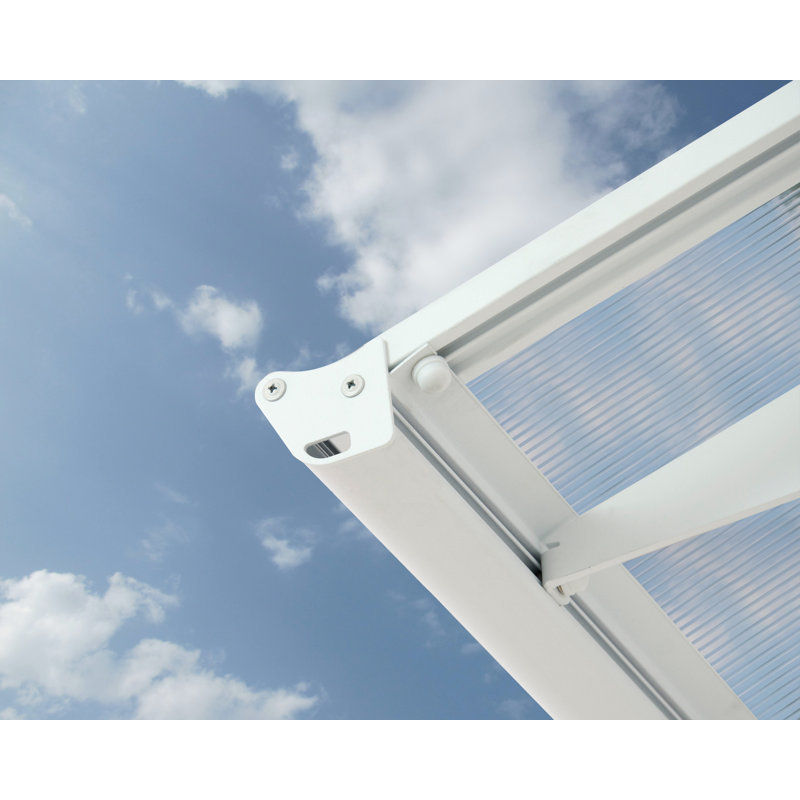 Bordeaux 1.3m W x 6.7m D Door Canopy
